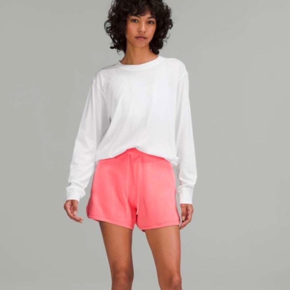 Lululemon All Yours Pima Cotton Long Sleeve Shirt Size 4 White